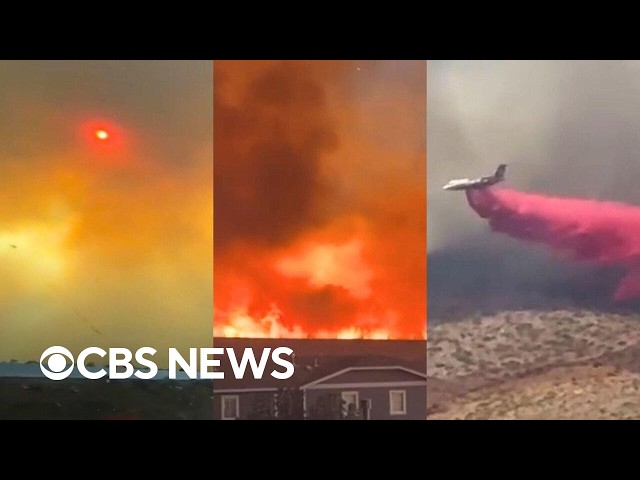 Videos show Hawk Fire spreading around Reno, Nevada, prompting thousands to evacuate