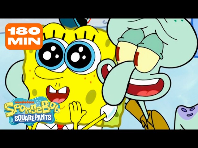 3 Hours of One Squidward Moment From EVERY SpongeBob Episode 🦑 | SpongeBob