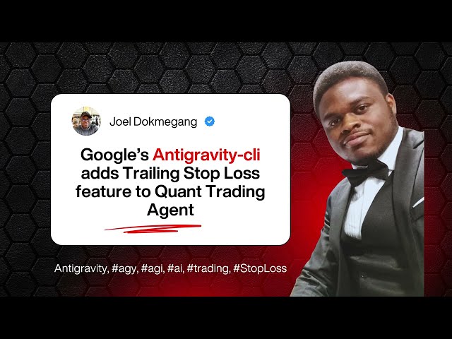 I Handed My Quant Trading Bot to Antigravity CLI (It Built a Trailing Stop Loss) #GoogleAntigravity