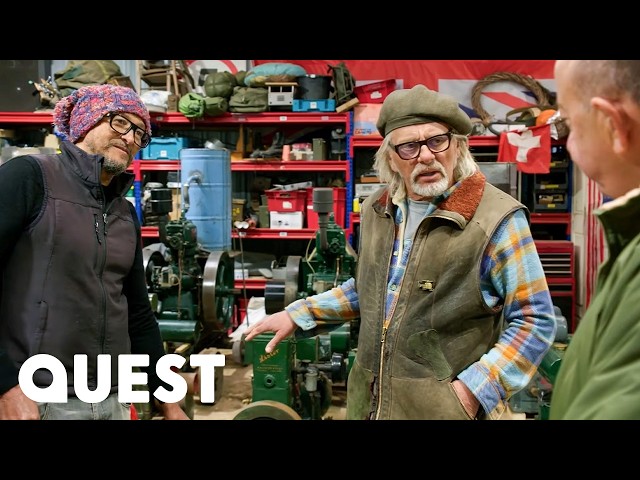 Starting A Rare WW2 Lister Junior Engine For The First Time! | Shed & Buried