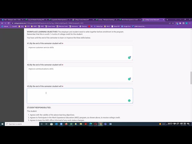 CWEE Application, Objectives and Agreement Video
