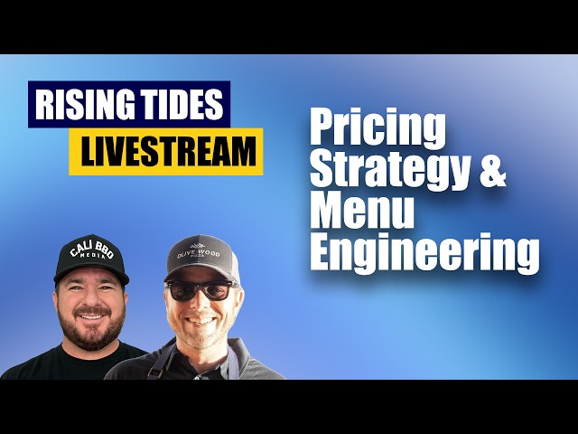 Rising Tides Live: Pricing Strategy & Menu Engineering