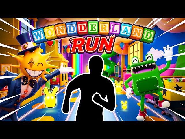 WONDERLAND RUN 🎪 | Magic Toy Room Obby Challenge | Immersive Interactive Warm Up | Fitness Workout
