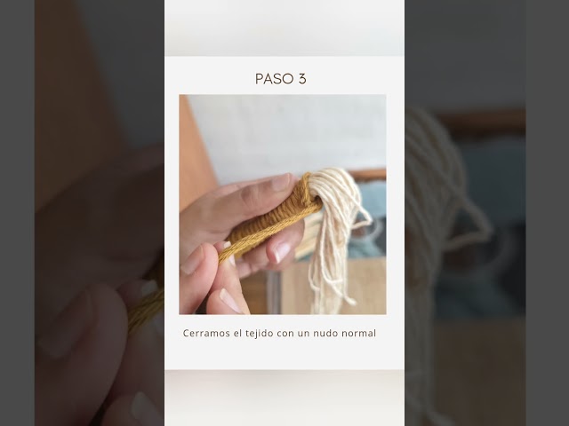 Tutorial en fotos bendición para puerta ✨️ #tutorial #macrametutorial
