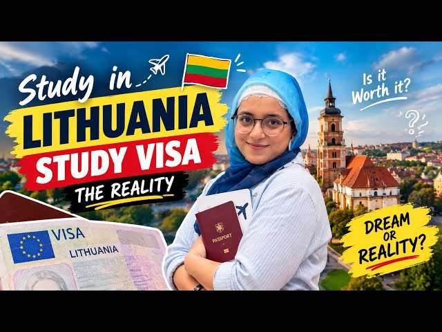 Study in Lithuania 2027 🇱🇹 | Series 01 — Complete Guide for Students