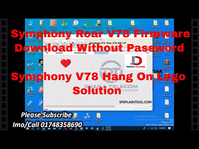 Symphony v78 Flashing & Flash File Free Download II Symphony Roar v78 frp remove firmware