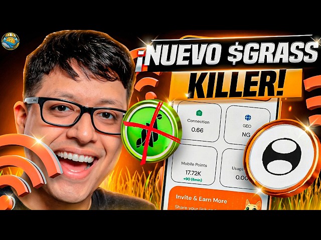 🟢APURATE: NUEVO AIRDROP DEPIN MEJOR QUE $GRASS APUNTO DE PAGAR