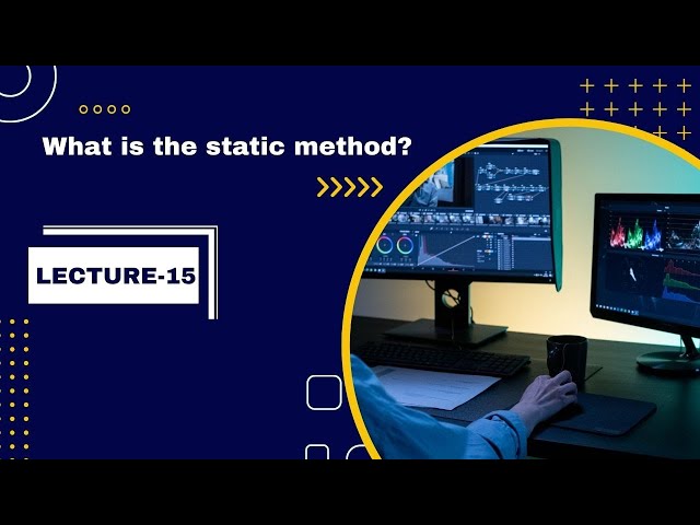 What is the static method?| Core java Interview/placement preparation | Lecture 15