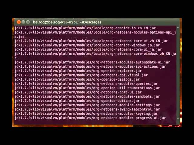 Instalacion de Java 7 en Ubuntu