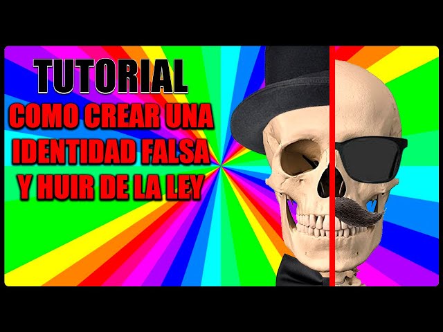 Tutorial: How to get a FAKE IDENTITY and evade the law