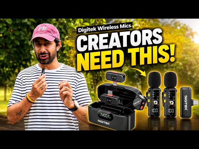Best Wireless Mic for Content Creators? | Digitek DWM-125 vs DWM-015