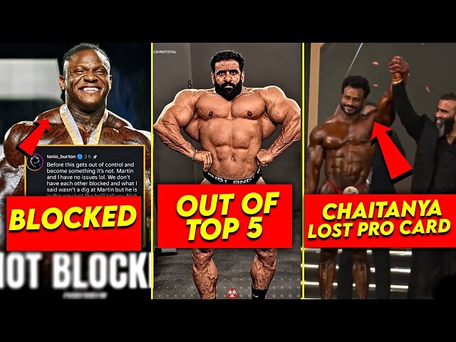 CHAITANYA LEFT IFBB? | EVERYONE SAYING HADI WILL BE 6TH | TONIO & MARTIN RIVALRY CATCH FIRE