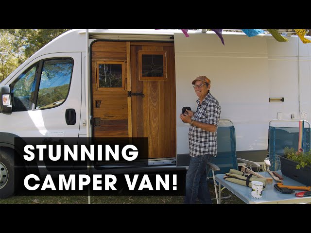 VAN TOUR | The Most Beautiful Camper Van Conversion Ever Made?