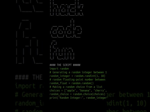 Python tutorial : random module #python #pythonprogramming #python3 #pythontutorial
