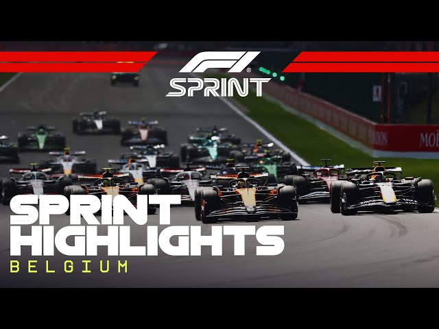 Sprint Highlights | 2025 Belgian Grand Prix