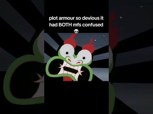 Plot Armor So Thick even the MC is FLABBERGASTED😭🤣 #shorts, #samurai, #samuraijack, #cartoon