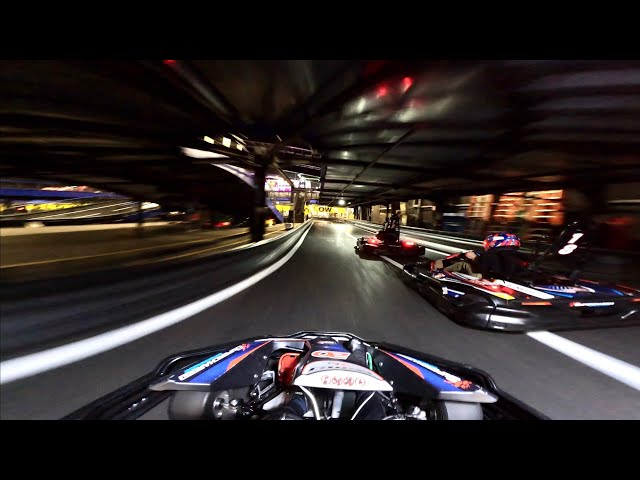 League Night Showdown: Supercharged Kart Racing in Wrentham