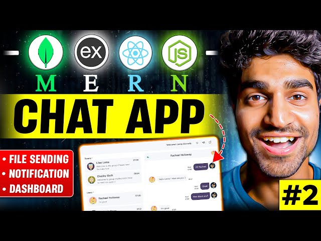 MERN Chat App using ReactJS, Express, NodeJS, MongoDB, and Socket.IO Part 2 - PLACEMENT PROJECT