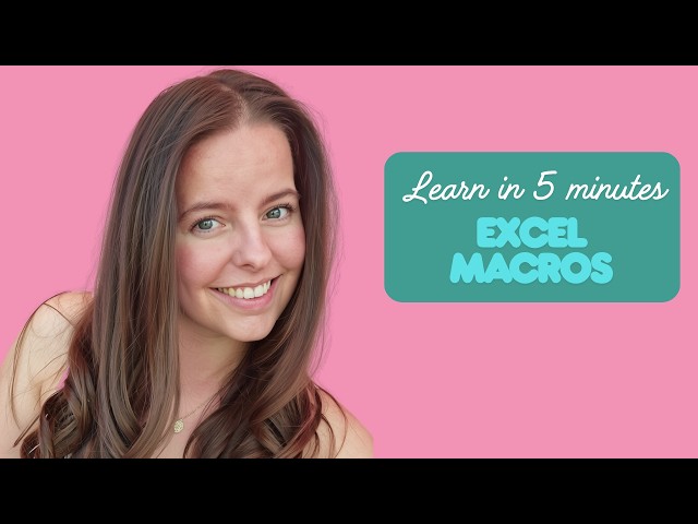 How to Record a Macro in Excel (Beginner Tutorial) — No AI or Uploads Needed"