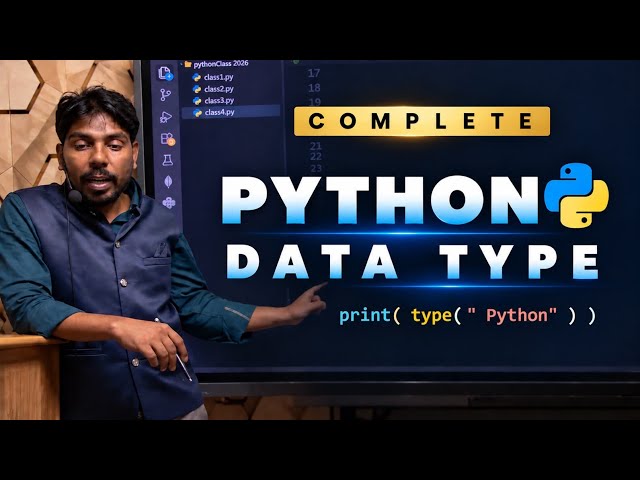 Data Type in Python💙 | Primitive & Non-Primitive | python full course | #datatypes #python