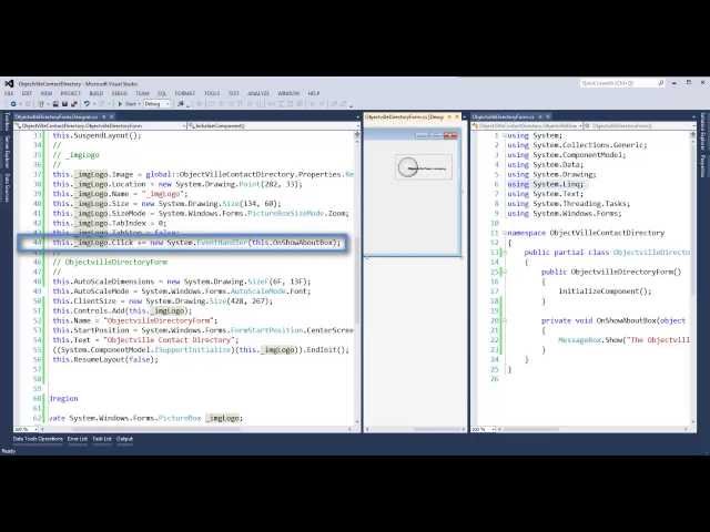 Windows Forms, Database-Driven App Tutorial (Part 1 / 5)