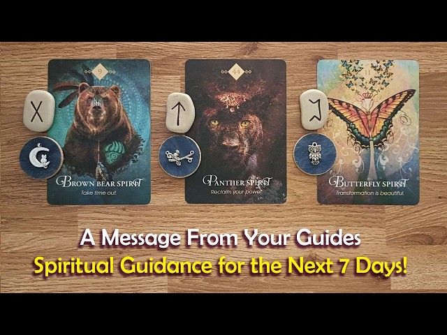 A Message from Your Guides with Spiritual Guidance for the Next 7 Days👉🏼📩🙏🏼🕰️Timeless Tarot Readings