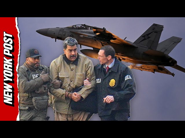 The 'Growler' Signal-Jamming Jet That Helped Capture Nicolás Maduro