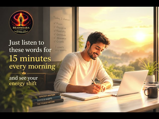 Reprogram Your Mind Every Morning | Powerful Morning Affirmations for Success, Energy & Abundance