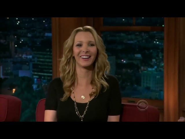 Lisa Kudrow & Craig Ferguson Talk Show Appearances