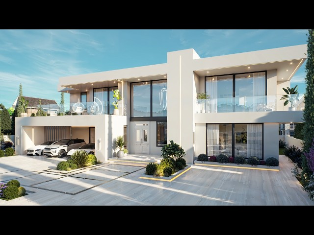 6 Bedroom Modern Luxury House Design | Stunning 2-Story Dream Home Tour
