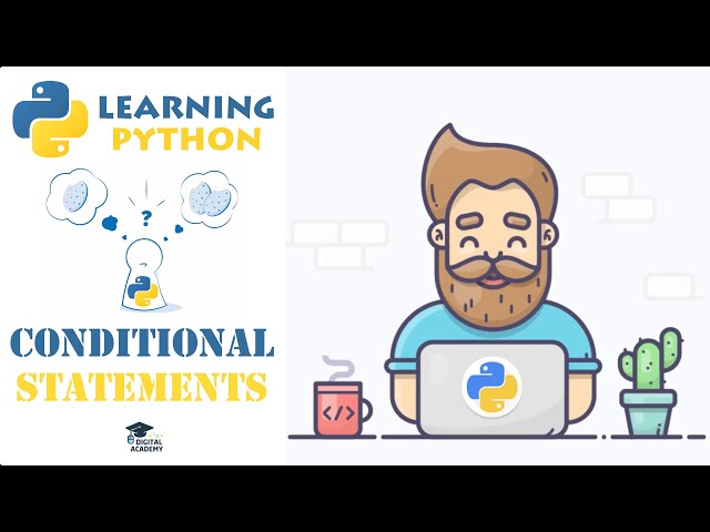 Conditional Statements in Python (IF, ELIF, ELSE) - Definition - Python Tutorial for Beginners