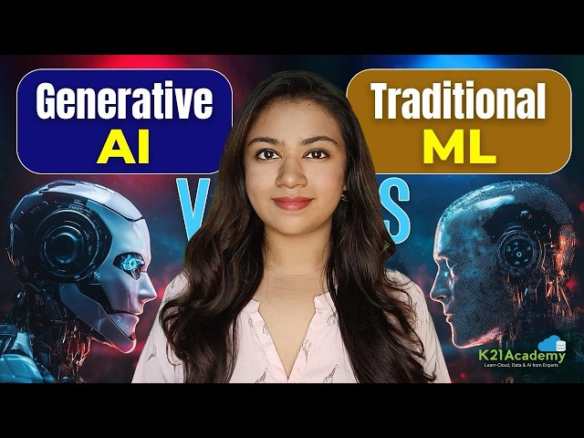 Traditional ML vs Foundation Models | Future of AI with AWS | K21Academy
