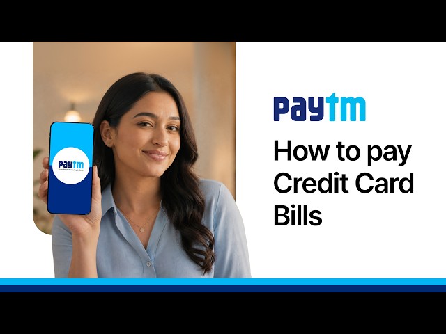 How to Pay a Credit Card Bill on Paytm 📲💳 | Quick & Easy Credit Card Bill Payment @paytm