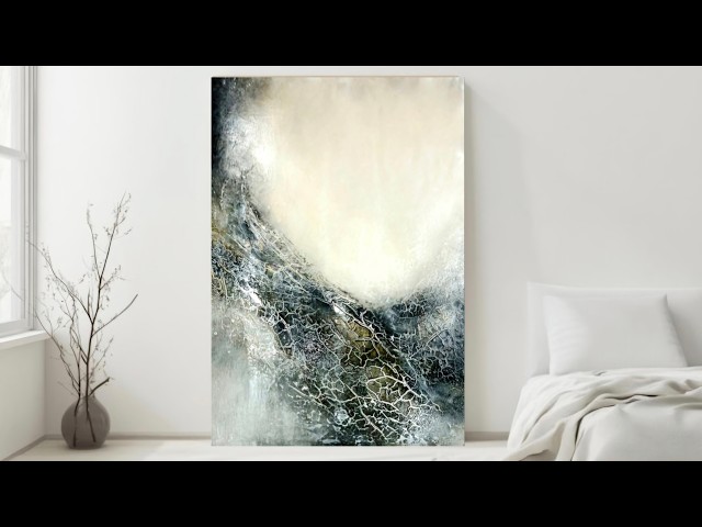 Stop Making Flat Art! How to Add DEPTH in Textured Abstract Art (622)