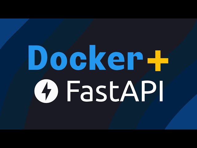 How to Dockerize FastAPI with a Dockerfile