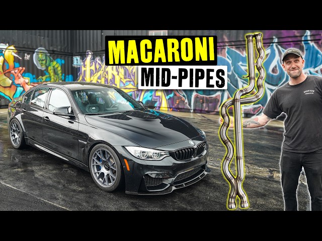 Terrible Sounding BMWs FIXED! Equal Length Mid Pipe and DIY Exhaust Mods
