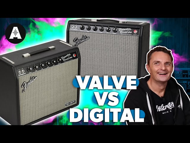 Fender Tone Master Princeton vs the Real Valve Amp! - Can You Tell the Difference?