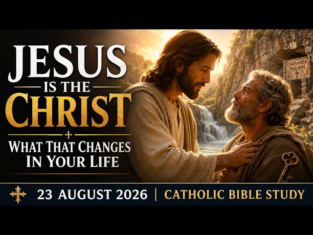 Peter’s Great Confession: The Church Jesus Built- 23 August 2026 Catholic Bible Study
