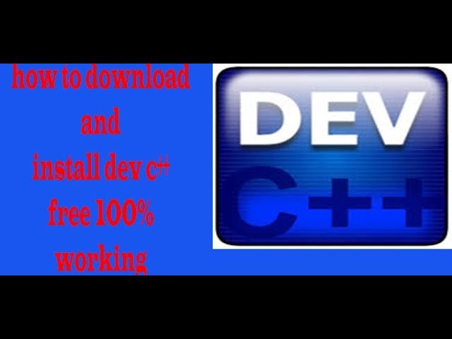 How to download and install DEVC++ new version