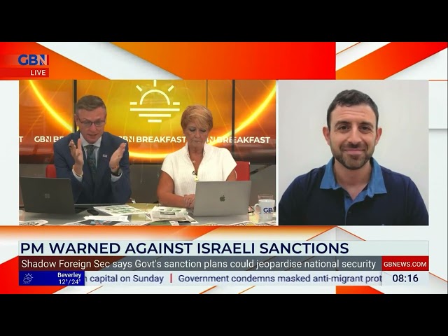 "Labour is Playing Student Politics with UK Security!" (Eylon Levy on GB News, 6 September 2026)