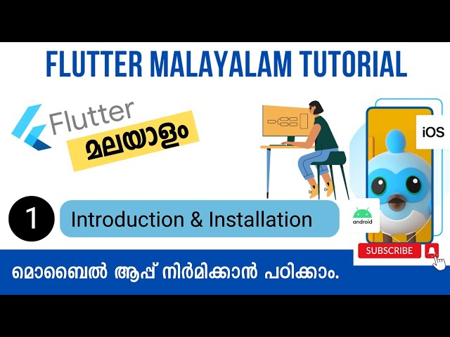 Introduction & Installation(Windows & Mac) | Flutter Malayalam Tutorial | Part-1.