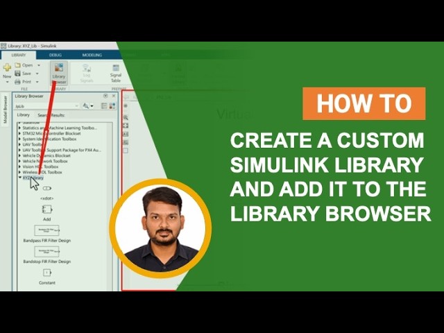 How to Create a Custom Simulink Library and Add It to the Library Browser