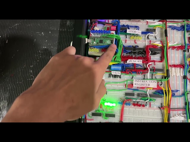 Assembler and Programmer for a custom 8-bit Microcomputer (Demo). 