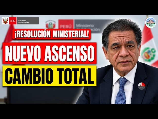 🔴 𝐎𝐅𝐈𝐂𝐈𝐀𝐋!! 𝐍𝐔𝐄𝐕𝐎 𝐀𝐒𝐂𝐄𝐍𝐒𝐎 𝐃𝐎𝐂𝐄𝐍𝐓𝐄 - 𝐂𝐀𝐌𝐁𝐈𝐀𝐑𝐎𝐍 𝐋𝐀𝐒 𝐑𝐄𝐆𝐋𝐀𝐒 𝐃𝐄 𝐓𝐎𝐃𝐎 𝐄𝐋 𝐏𝐑𝐎𝐂𝐄𝐒𝐎!!