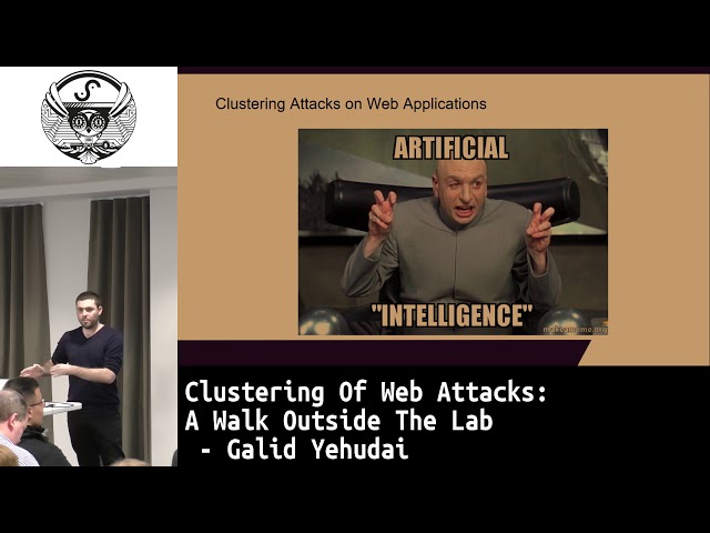 Clustering Of Web Attacks: A Walk Outside The Lab by Galid Yeduhai