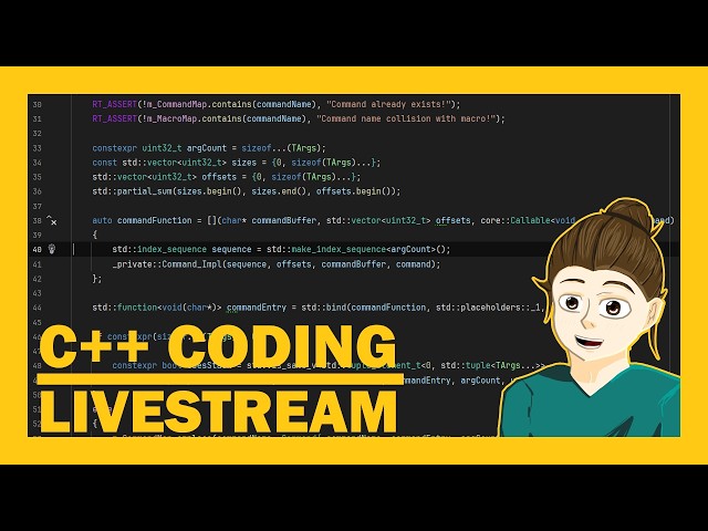Programming a Game Engine from Scratch | Livestream | C++