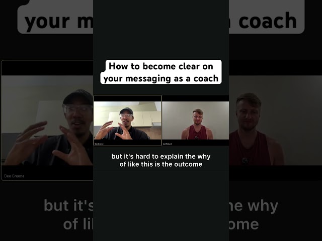 How to become clear on your messaging as a coach