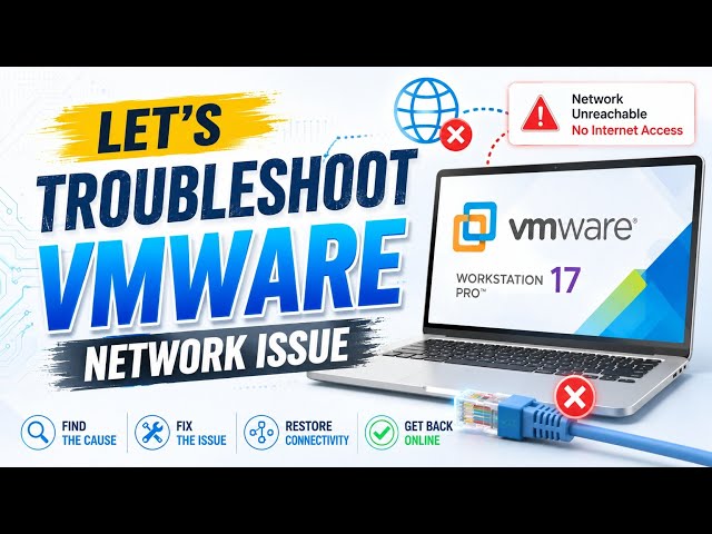 Let's troubleshooting vm ware network issue ! How to troubleshoot VMware #vmware #networking #cyber