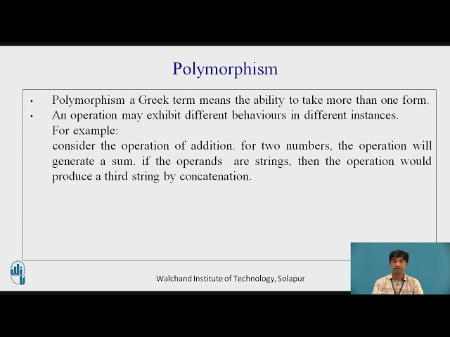 Basic Concepts of OOP - II
