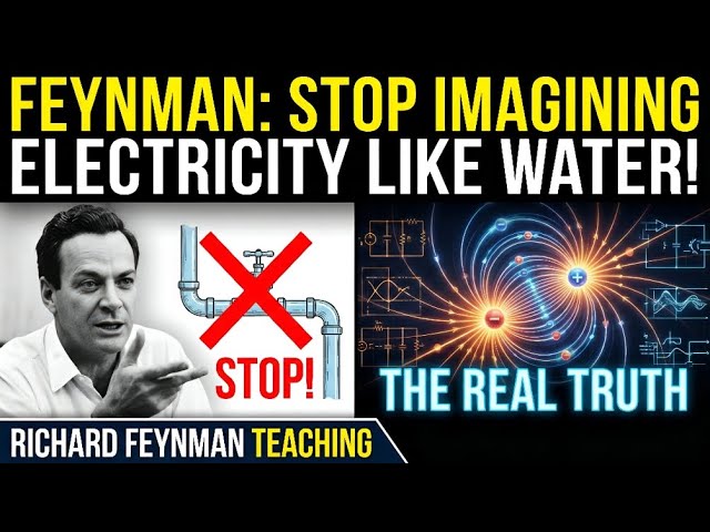 "Feynman: Stop Imagining Electricity Like Water! (The Real Truth).”